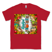 Red thankful teacher fall tumbler Classic Tee - BundleAndBundleShop