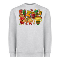 Fiesta With Taco, Nacho, Souce Heavyweight Sweatshirt | Teevron