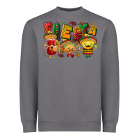 Storm Fiesta with taco, nacho, souce Heavyweight Sweatshirt - NancyCooperArtShop