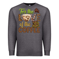 Charcoal Heather for the love of the coffee bbs Premium Sweatshirt - BundleAndBundleShop