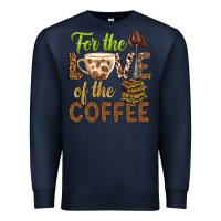 Navy for the love of the coffee bbs Premium Sweatshirt - BundleAndBundleShop