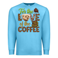 Ocean Blue for the love of the coffee bbs Premium Sweatshirt - BundleAndBundleShop
