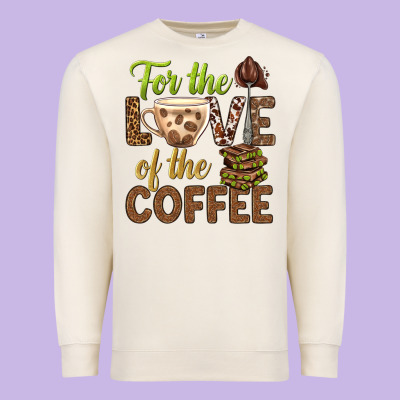 For The Love Of The Coffee Bbs Premium Sweatshirt Designed By Bundleandbundleshop
