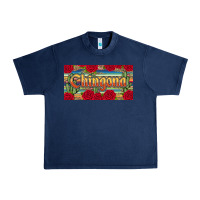 Navy chingona Urban Heavy Tee - JahusDesignShop
