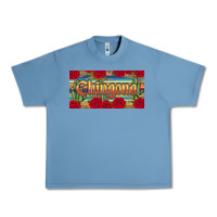 Pebble Blue chingona Urban Heavy Tee - JahusDesignShop