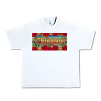 White chingona Urban Heavy Tee - JahusDesignShop