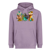 Lavender western coffee cups with sunflower and gemstone bbs Heavyweight Hoodie - BundleAndBundleShop