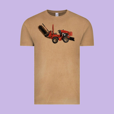 Red Ditch Witch Vintage Tee Designed By Lillyallendesigns