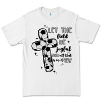 White soccer Premium Tee - MaliasSmallBusiness