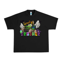 Black spooky crusher monster truck Urban Heavy Tee - LillyAllenDesigns