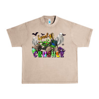 French Oak spooky crusher monster truck Urban Heavy Tee - LillyAllenDesigns