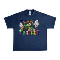 Navy spooky crusher monster truck Urban Heavy Tee - LillyAllenDesigns