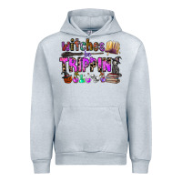 Heather Grey witches be trippin Urban Hoodie - CowhideDigitalArt