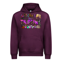 Mauve Wine witches be trippin Urban Hoodie - CowhideDigitalArt