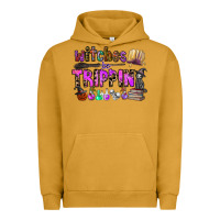Pigment Peanut Butter witches be trippin Urban Hoodie - CowhideDigitalArt