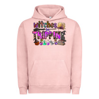 Pigment Salmon witches be trippin Urban Hoodie - CowhideDigitalArt