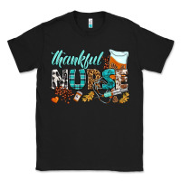 Black thankful nurse Classic Tee - BundleAndBundleShop