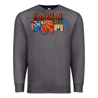 Charcoal Heather basketball mom Premium Sweatshirt - FaDigitalArtStudio