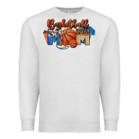 Oatmeal Heather basketball mom Premium Sweatshirt - FaDigitalArtStudio