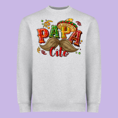 Papa Cito Heavyweight Sweatshirt Designed By Nancycooperartshop