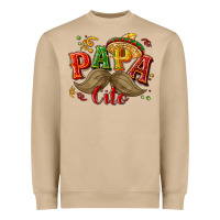 Mushroom Papa cito Heavyweight Sweatshirt - NancyCooperArtShop