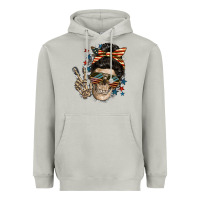 Moon Dust American Mother skull Mother's Day Heavyweight Hoodie - FaDigitalArtStudio