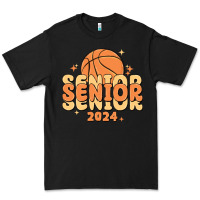 Black basketball senior 2024 Premium Tee - MaliasSmallBusiness