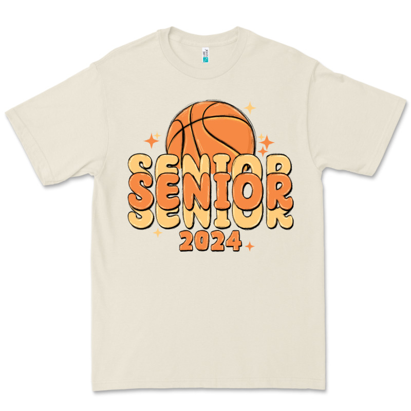 Basketball Senior 2024 Premium Tee by MaliasSmallBusiness | Teevron
