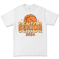White basketball senior 2024 Premium Tee - MaliasSmallBusiness