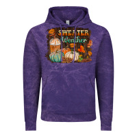 Cloud Purple sweater weather Vintage Hoodie - BundleAndBundleShop