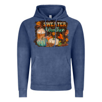 Vintage Denim sweater weather Vintage Hoodie - BundleAndBundleShop