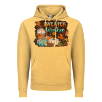Vintage Mustard sweater weather Vintage Hoodie - BundleAndBundleShop