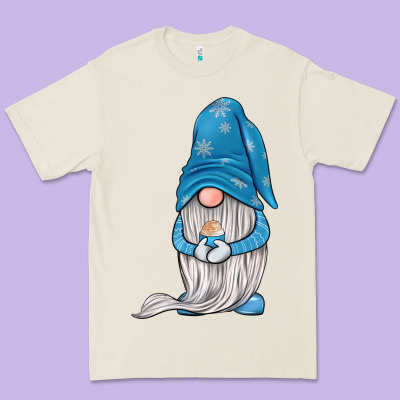 Winter Gnome Premium Tee Designed By Jahusdesignshop