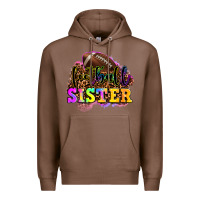 Chestnut football sister Premium Hoodie - OliviaCreatesArt