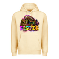 Pina Colada football sister Premium Hoodie - OliviaCreatesArt