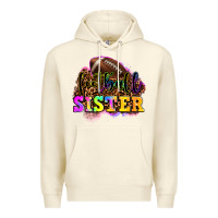 Sandshell football sister Premium Hoodie - OliviaCreatesArt