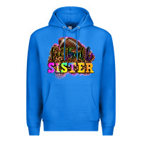 True Royal football sister Premium Hoodie - OliviaCreatesArt