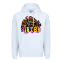White football sister Premium Hoodie - OliviaCreatesArt