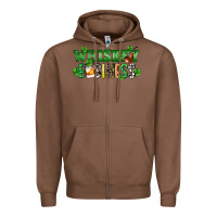 Chestnut Whiskey business St. Patrick's Day Zipper Hoodie - CowGirlArtShop
