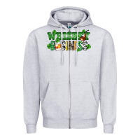 Whiskey Business St. Patrick's Day Zipper Hoodie | Teevron