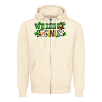 Sandshell Whiskey business St. Patrick's Day Zipper Hoodie - CowGirlArtShop