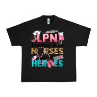 Black lpn because nurses need heroes Urban Heavy Tee - LillyAllenDesigns