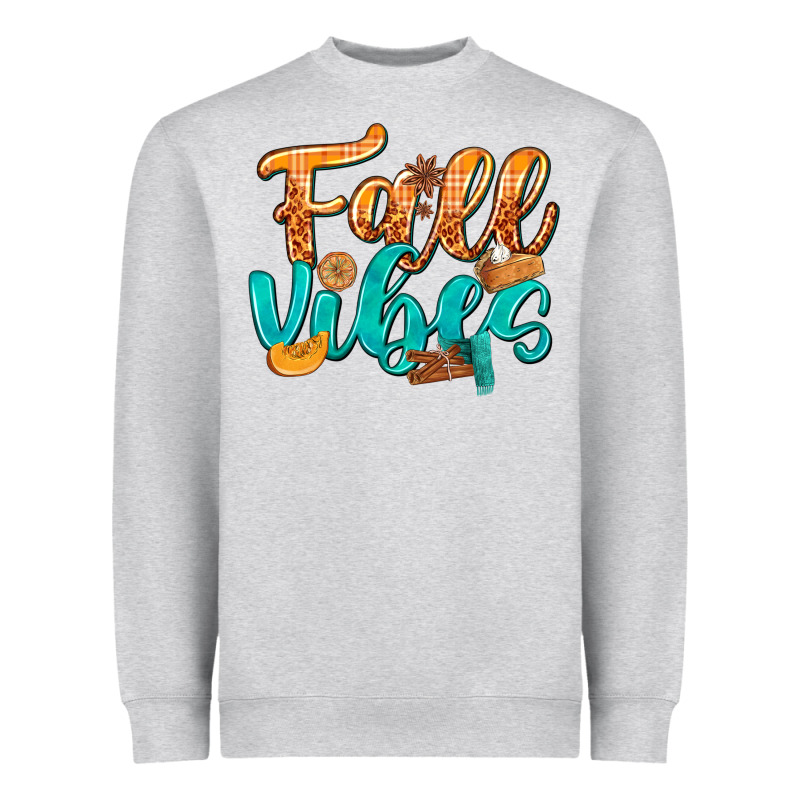 Fall Vibes With Food Heavyweight Sweatshirt by texasbilliewilder | Teevron