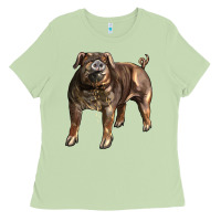 Matcha Duroc Pig Ladies Tee - LillyAllenDesigns