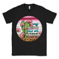 Black my students are on point round earring Classic Tee - BundleAndBundleShop