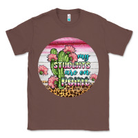 Chestnut my students are on point round earring Classic Tee - BundleAndBundleShop