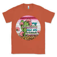 Copper my students are on point round earring Classic Tee - BundleAndBundleShop