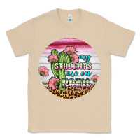 Mushroom my students are on point round earring Classic Tee - BundleAndBundleShop