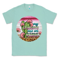 Seafoam my students are on point round earring Classic Tee - BundleAndBundleShop