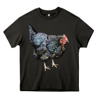 Asphalt jersey giant chicken Heavy Core Tee - LillyAllenDesigns